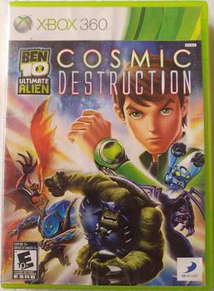 Video Juego Xbox 360 Ben 10 Destrucción Cósmica