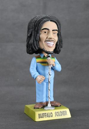 figura de Bob Marley cabeza movible