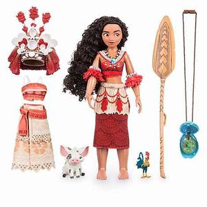 Muñeca Moana Musical Y Collar Con Luces