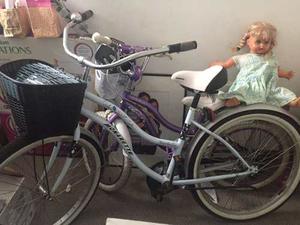 Bicicleta De Mujer Y De Niña