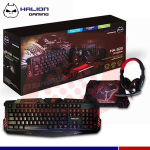 Kit Gamer Halion Scorpion Ha820 NUEVO