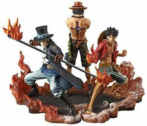 Muñecos,figuras D Accion Luffy Ace Sabo One Piece New World