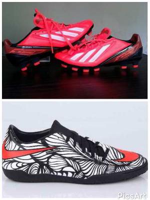 Oferta Zapatillas De Futbol Nike Hypervenom+adidas Adizero50