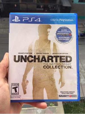 Uncharted Collection Ps4 Como Nuevo