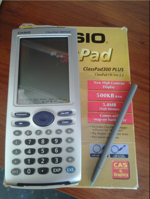 Vendo calculadora casio CLASSPAD 300 para ingenierias