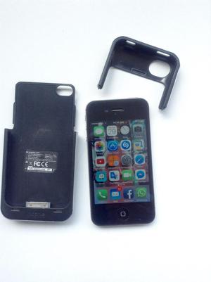Batería tipo Carcaza para IPhone 5s,5,4s y 4 Operativa 9/10