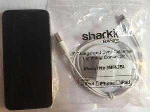 IPHONE 5S 64 GB SPACE GRAY 4G LTE CARGADOR Y CABLE