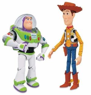 Muñeco Buzz Lightyear Y Woody Interactivo Pack Doble