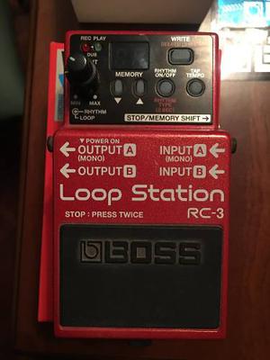 Pedal Boss Rc-3 Loop Station