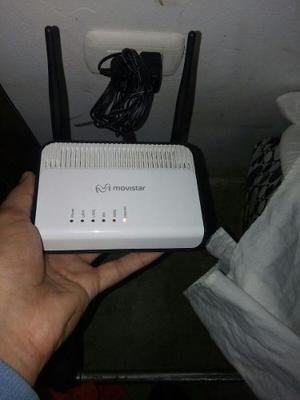 Router Movistar + Cables