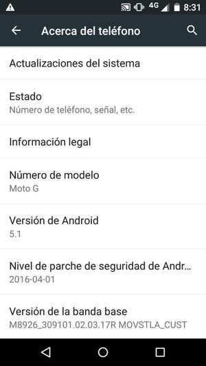 Vendo O Cambio Motog