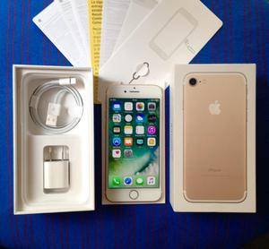 iPhone 7 32Gb 10De10 Dorado Libre de Fabrica Usa Caja con