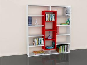 Mueble Separador Ambiente Estante Librero Bib Melamine 18mm
