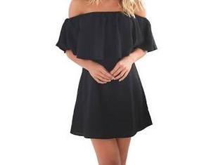 OffShoulder Vestido