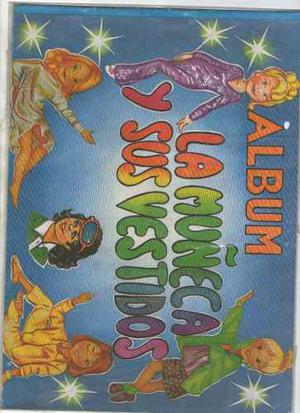 Album Antiguo De Muñecas Recortables Decada De Los 80s