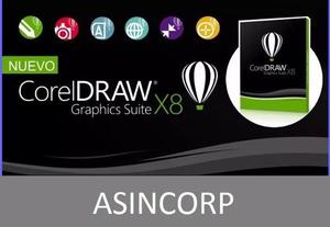 Corel Draw Graphics Suite X8 - Permanente Garantizado