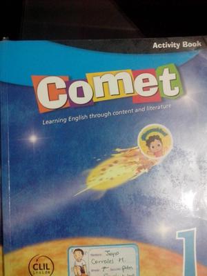 Libro de Ingles Comet de 1er Grado
