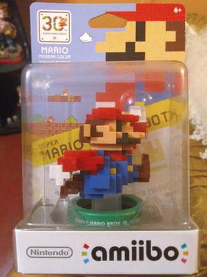 Nintendo Amiibo - Mario 8-bits 30 Aniversario