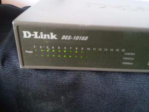 Switch D Link 16 Puertos 100% Operativo A S/100 C/u