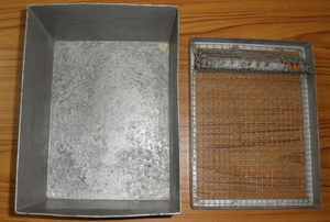 Vendo jaula de metal, usada, para hámster o ratón