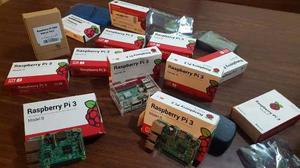 Raspberry Pi 3 B Nuevo + Case + Disipadores