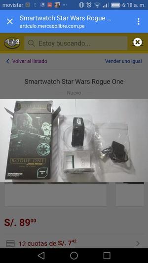 Smartwatch Star Wars