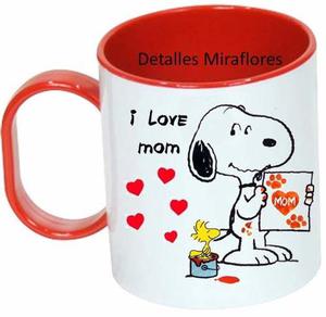 Taza Snoopy Día De La Madre