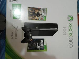 Xbox 360 E De 500 Gigas Incluye Dos Juegos En Fisico