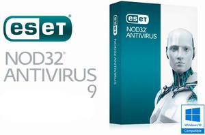 Antivirus Eset Nod 32 V9 Licencia Hasta Febrero  S/.15
