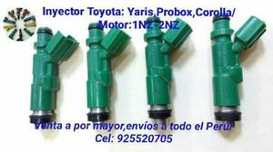 Inyectores Toyota Probox Juego: 1nz 2nz