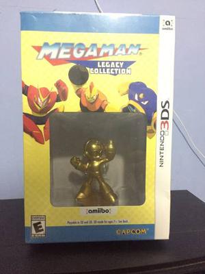 Megaman Legacy Collection + Amiibo Gold Megaman - Sellado