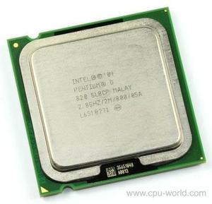 Procesador Intel Pentium Core I3, Core 2 Duo, Pentium D, P4