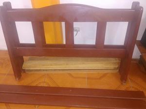 VENDO CAMA DE MADERA