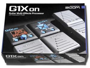 Zoom G1xon Pedalera Multiefectos Con Pedal De Expresion
