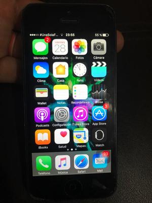 iPhone 5 16Gb negro Libre de Fabrica