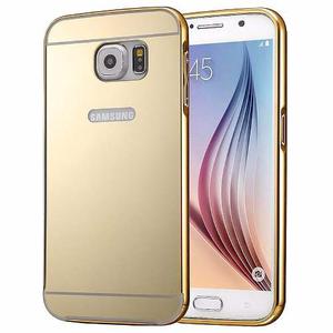 Case Protector Funda Cover De Aluminio Dorado Samsung S7