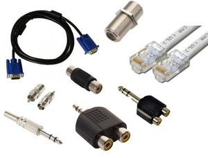 Conectores Adaptadores Cables Rca Plug Sma Rj-45 Hdmi
