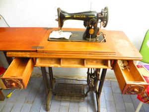 Maquina de coser SINGER inglesa original