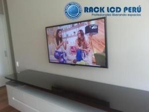 Rack Para Tv Led, Curvo Hd Soporta Peso Producto Garantizado
