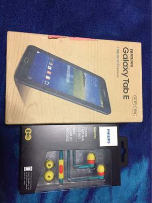 Samung Galaxy Tab E Y Audífonos Philips (nuevas)