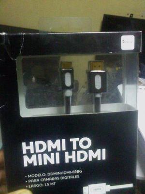 Vendo Cable Hdmi Mini Hdmi Nuevo