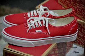 Zapatillas Vans Authentic Red