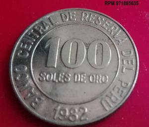Moneda De 100 Soles De Oro 