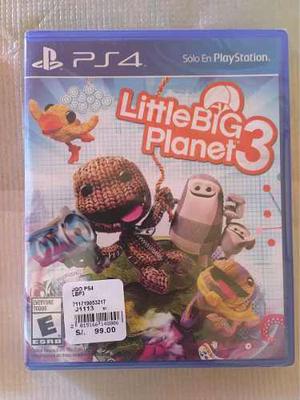 Ps4 Juego - Little Big Planet 3