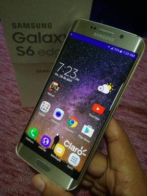 S6 Edge Galaxy con Caja Y Accesorios 4g