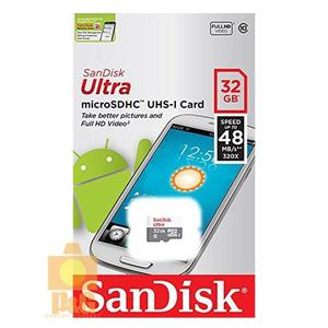 Sandisk Ultra Microsdhc Microsd Tf 32 Gb 32 G 48mb/s Clase
