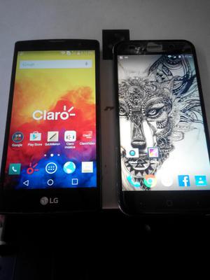 Se vende estos 2 celulares Lg magna y ZTE V6 libres y