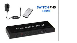 Switch Hdmi 5x1 Full Hd 3d