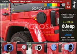 Tanque Combustible Lateral Exterior/jeep Wrangler
