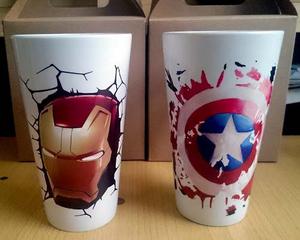 Tazas Personalizadas - Avengers Iron Man Cónica 17oz